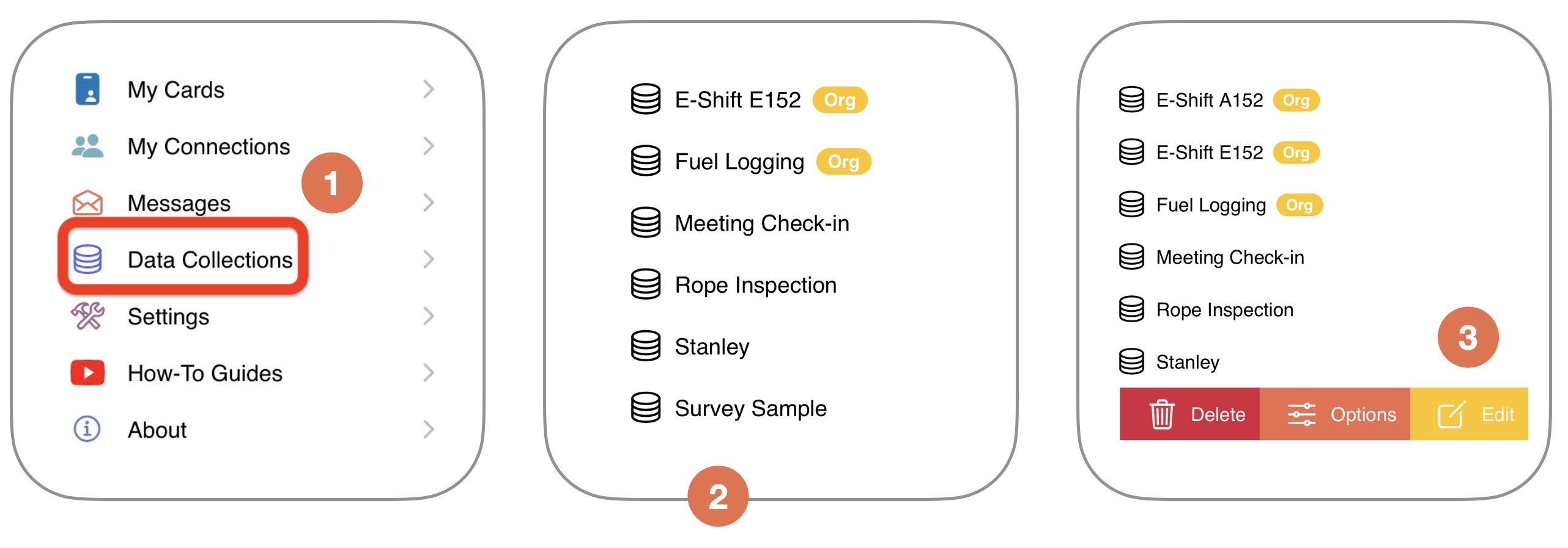ChatGPT data collections steps